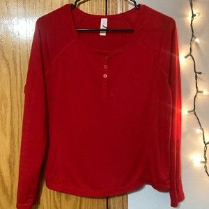 Red sleep shirt from target